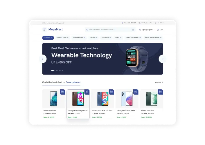 service Ecommerce development