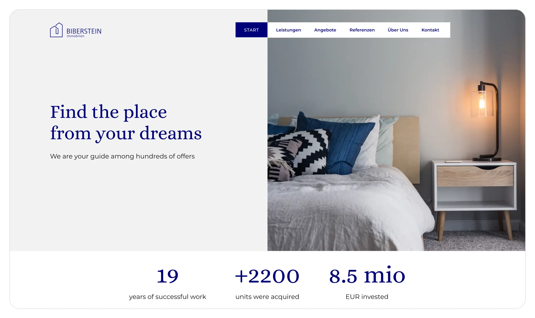 Biberstein main screen