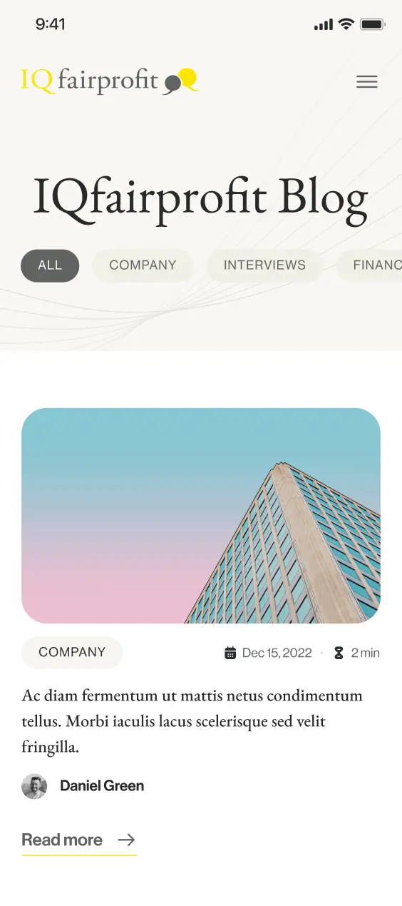 IQ fairprofit mobile blog
