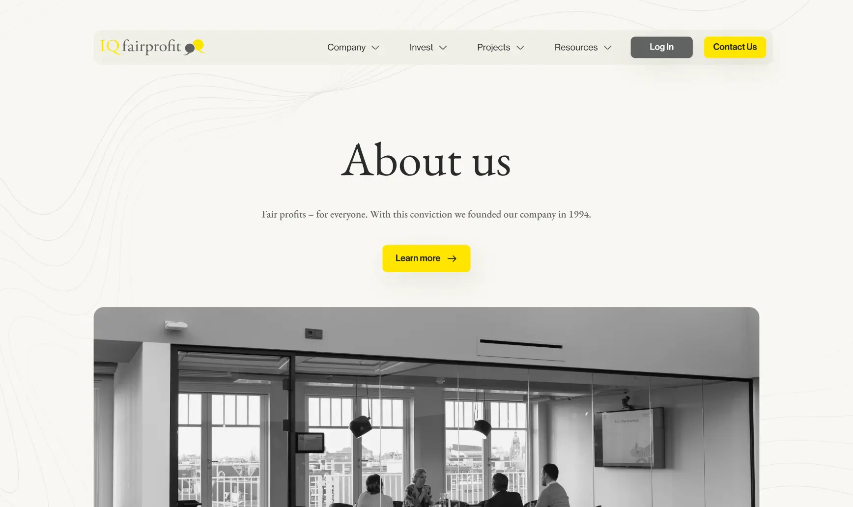 IQ fairprofit screen about