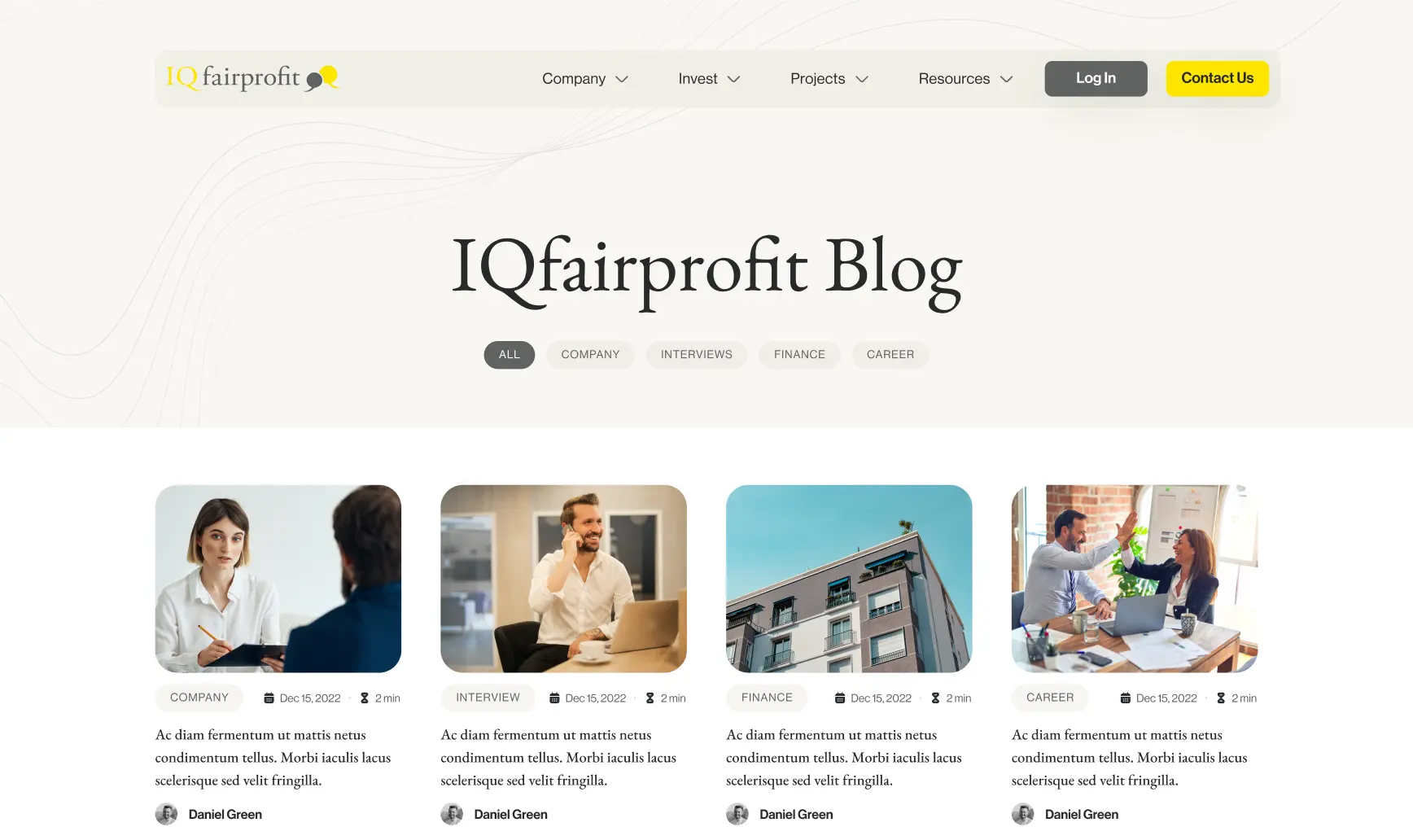 IQ fairprofit screen blog