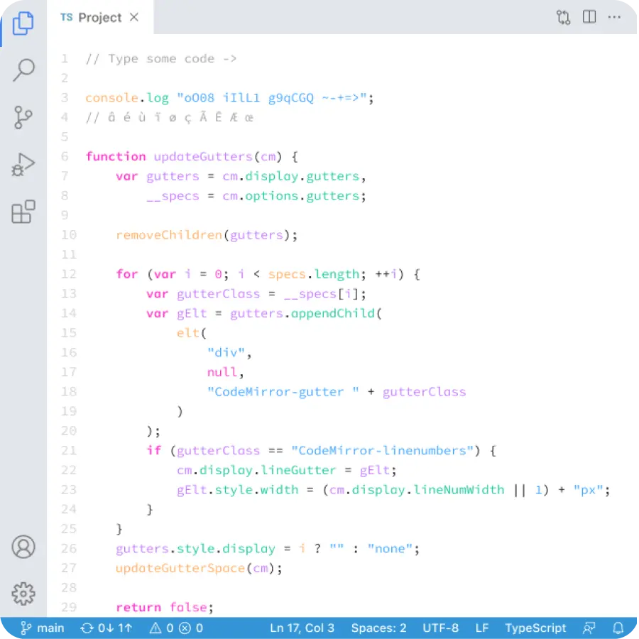 process Web development