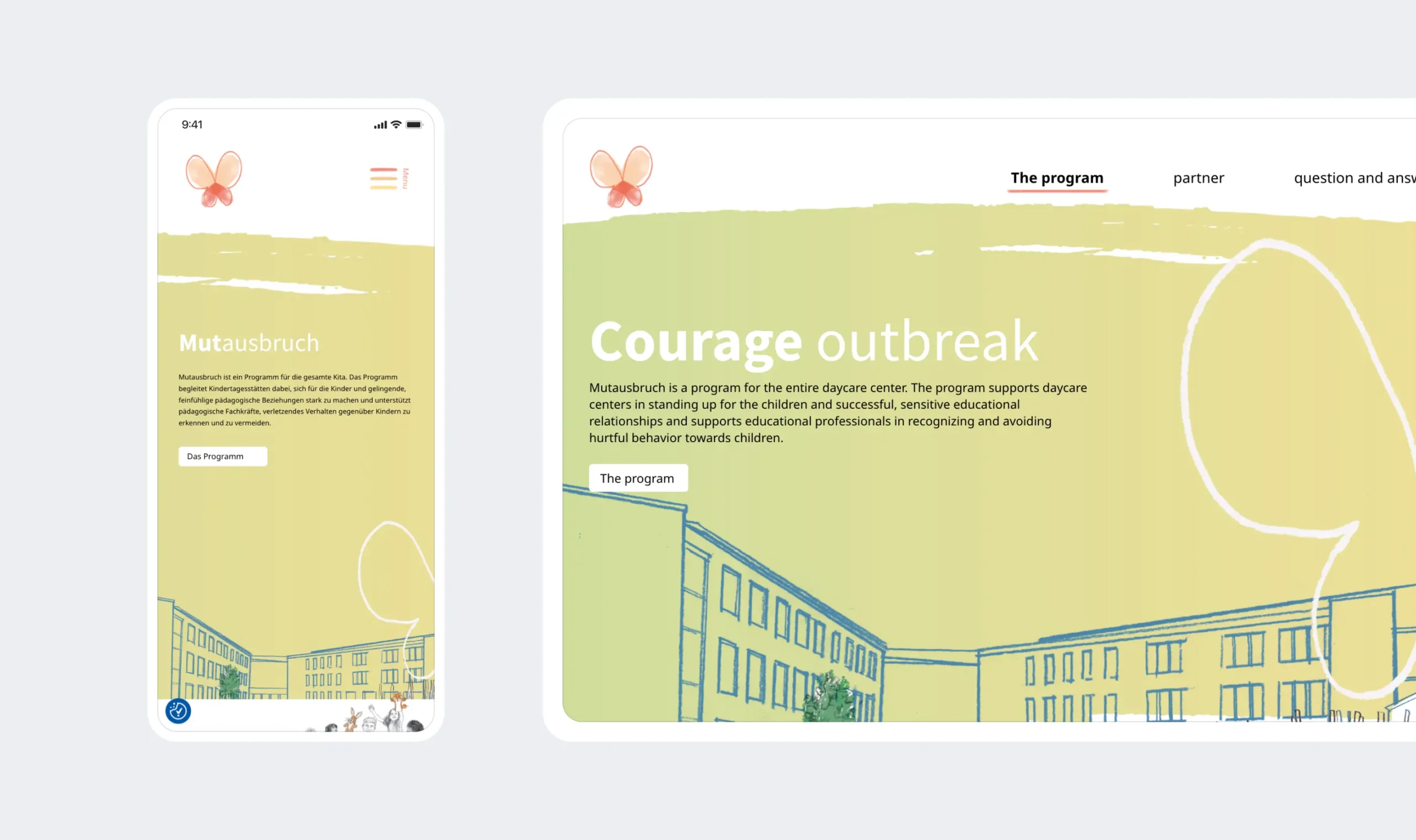 Mutausbruch adaptation