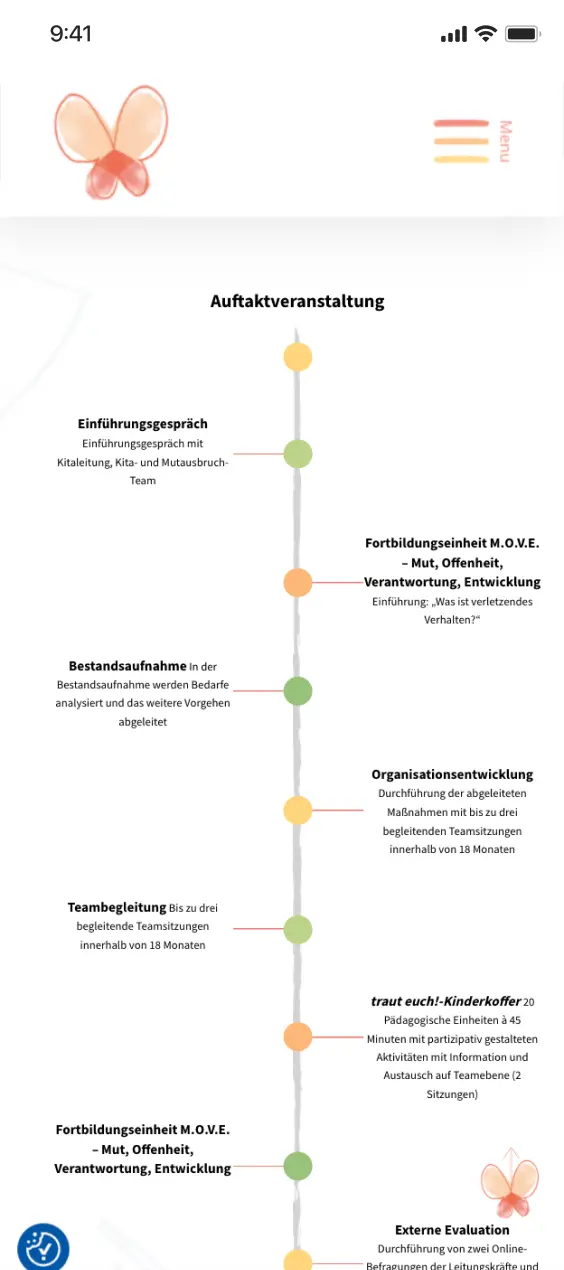 Mutausbruch mobile screen 4