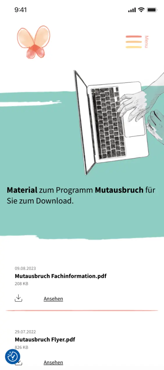 Mutausbruch mobile screen 5