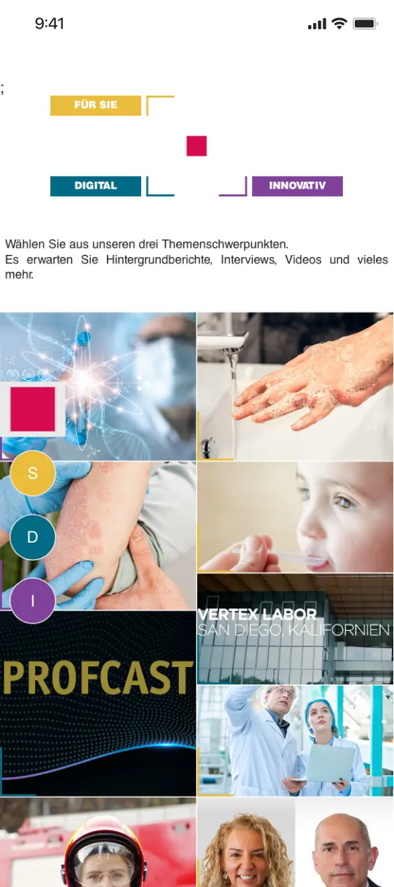 Wir wirken mobile screen 2